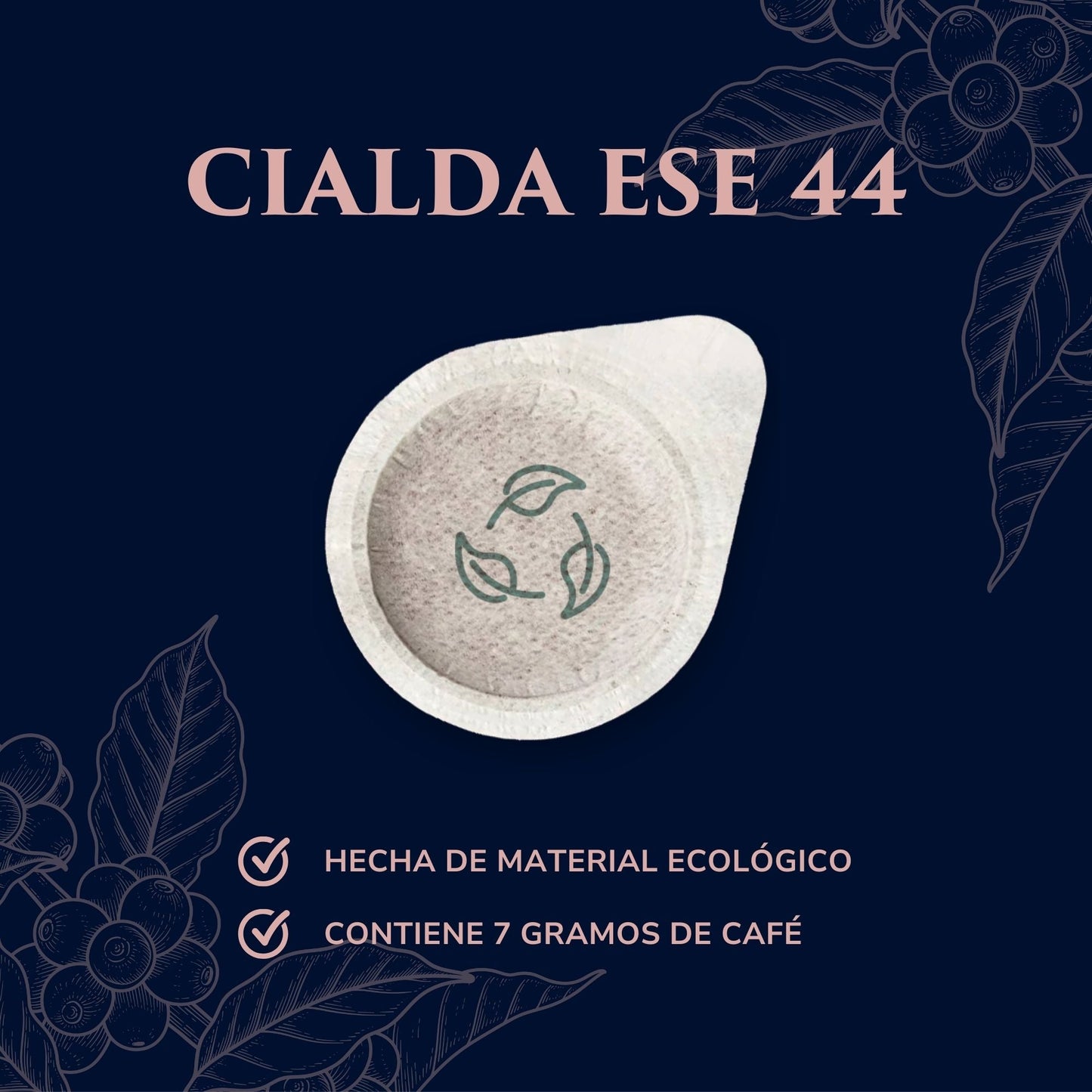 Omero Espresso Superior, Café Italiano en Cialde Monodosis ESE 44mm